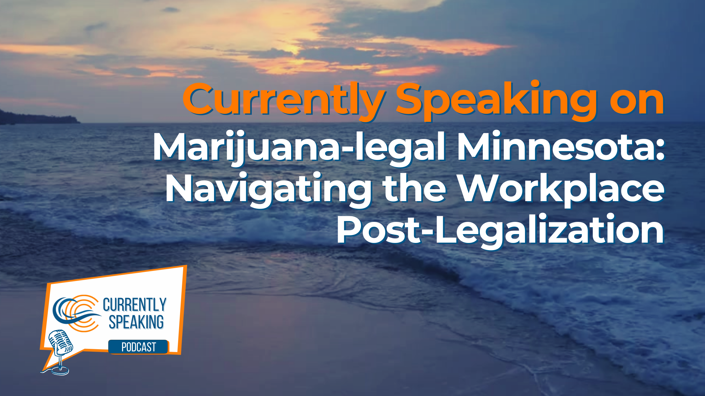 This week on Currently Speaking, the podcast of the Current Consulting Group, we welcome guest host and Senior Legal Consultant at CCG, Yvette Farnsworth Baker, Esq. This week, Yvette discusses changes to recreational marijuana in Minnesota that may impact the workplace where you do business. #marijuanalaws #recreationalmarijuana #workplacedrugtesting #legalmarijuana #drugtestingpolicy #minnesotamarijuanalaw